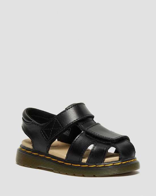Sandalias Dr. Martens Moby Ii Strap Niña Negros MX-87125